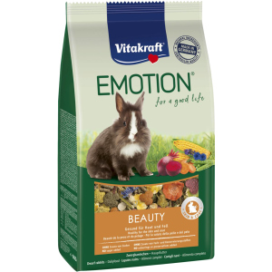 Корм для кроликов Vitakraft Emotion Beauty Selection Adult 600 г (4008239337450/4008239314550) ТОП в Днепре