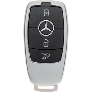 Чохол для автоключа LaManche Mercedes Silver (Benz-B01K_slv) краща модель в Дніпрі
