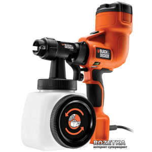 Фарборозпилювач Black+Decker HVLP200 краща модель в Дніпрі