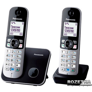 Panasonic KX-TG6812UAB Чорний надійний