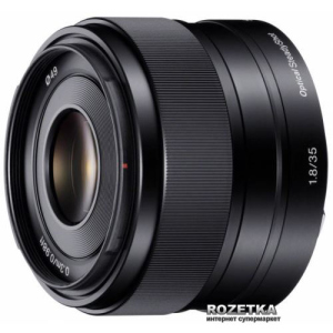Sony 35mm f/1.8 для камер NEX (SEL35F18.AE) лучшая модель в Днепре