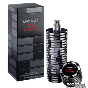 Туалетна вода для чоловіків Davidoff The Game 100 мл (3607349326135) ТОП в Дніпрі