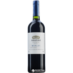 Вино Errazuriz Estate Merlot червоне сухе 0.75 л 13.5% (5010203004267) краща модель в Дніпрі