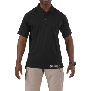 Футболка-поло тактическая 5.11 Tactical Performance Polo - Short Sleeve, Synthetic Knit 71049 L Black (2000000127118) в Днепре