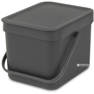 купити Відро для сміття Brabantia Sort&Go 6 л Grey (109720)