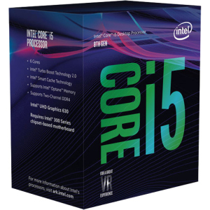 Процессор Intel Core i5-8600 3.1GHz/8GT/s/9MB (BX80684I58600) s1151 BOX в Днепре