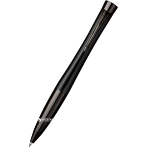 Ручка шариковая Parker Urban Premium Matt Black BP Трезубец на торце Синяя Черный корпус (21 232M_TR) надежный