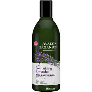 Гель Avalon Organics Лаванда с глицерином для ванны и душа 355 мл (654749351802) лучшая модель в Днепре