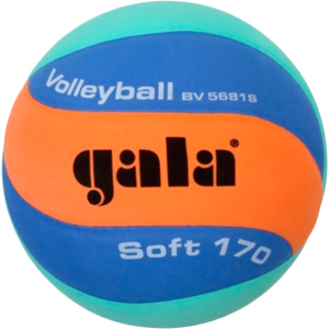 Мяч волейбольный Gala Soft 170 №5 Green-Orange-Blue (BV5681SCM) в Днепре