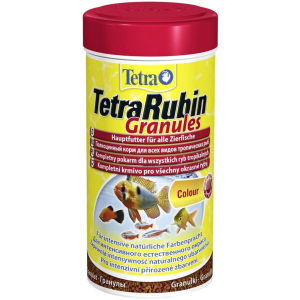 Корм Tetra Rubin Granules для акваріумних риб у гранулах 250 мл (4004218139800) ТОП в Дніпрі