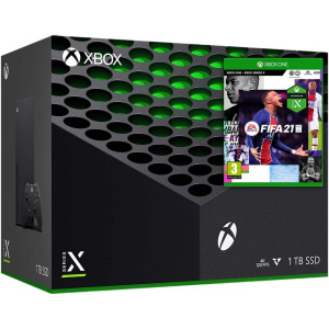 Microsoft Xbox Series X 1Tb + FIFA 21 (російська версія) краща модель в Дніпрі