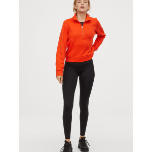 Спортивные леггинсы H&M Sport 0720125-1 M Черные (2000001715987) ТОП в Днепре