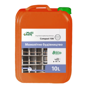 купить Пластификатор для бетона Compact 100 Euro 10 л