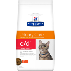 Сухий корм для кішок Hill's PRESCRIPTION DIET c/d Urinary Stress Feline Chicken з ідіопатичним циститом 4 кг (052742284309) краща модель в Дніпрі