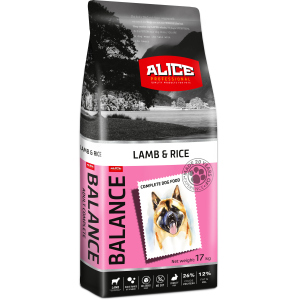 Сухой корм Alice Balance Lamb and Rice с ягненком и рисом 17 кг (5997328300798) ТОП в Днепре