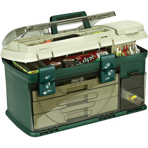 Ящик Plano Tackle Box XL 3-х поличковий 53.1x30x30 см Зелений/Бежевий (737002) в Дніпрі