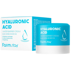 Крем-бар'єр для обличчя FarmStay Hyaluronic Acid Water Barrier Cream Зволожуючий з гіалуроновою кислотою 80 мл (8809657129070)