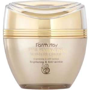 Крем для лица FarmStay Snail Revitalizing Moisture Cream Восстанавливающий с муцином улитки 50 мл (8809480773594) в Днепре