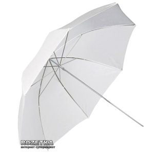 Зонт Mircopro UB-001 soft 43" белый на просвет (UB-001_110) ТОП в Днепре