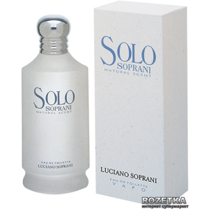 Туалетна вода унісекс Luciano Soprani Solo Soprani Eau de Toilette 100 мл (767418214640) надійний