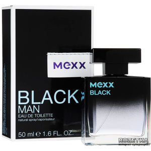 Туалетна вода для чоловіків Mexx Black Man 50 мл (737052681948) рейтинг