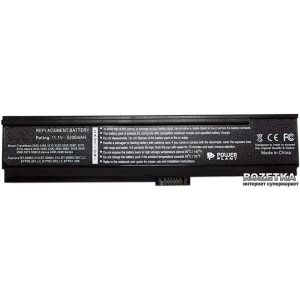 Акумулятор PowerPlant BT.00603.010 для Acer Aspire 3030 Black (11.1V/5200mAh/6 Cells) (NB00000211) краща модель в Дніпрі