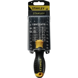 Викрутка Stanley Multibit із змінними вставками 33+1 предмета (STHT0-70885) ТОП в Дніпрі