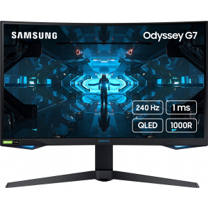 хороша модель Монітор 26.9" Samsung Odyssey G7 LC27G75TQSI Black (LC27G75TQSIXCI)