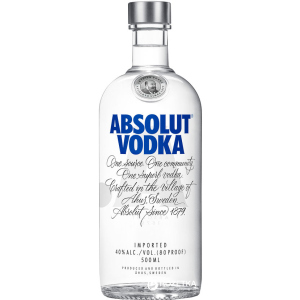 Водка Absolut 0.5 л 40% (7312040017072)