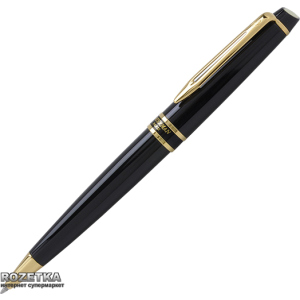 Ручка шариковая Waterman Expert Black BP Синяя Черный корпус (20 021) ТОП в Днепре