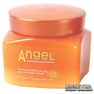 хороша модель Поживний крем Angel Professional із замороженим морським брудом для шкіри голови схильної до жирності 500 мл (3700814100565)