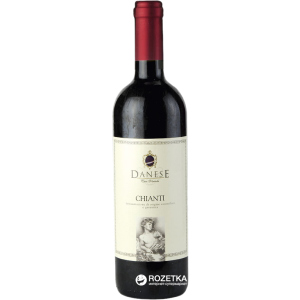 Вино Danese Chianti червоне сухе 0.75 л 11.5% (8010462000250) краща модель в Дніпрі