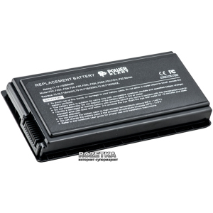 Акумулятор PowerPlant для Asus F5 Black (11.1V/5200mAh/6Cells) (NB00000015) ТОП в Дніпрі