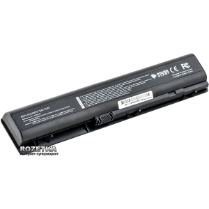 Акумулятор PowerPlant для HP DV9000 Black (14.4V/5200mAh/6Cells) (NB00000128) ТОП в Дніпрі