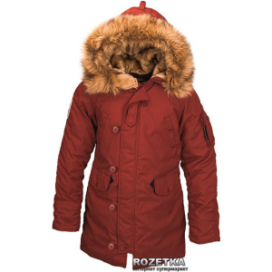 Парку Alpha Industries Altitude W Parka XL Red Ochre ТОП в Дніпрі