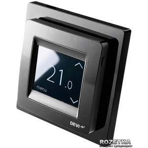 Терморегулятор DEVI DEVIreg Touch Black (140F1069) краща модель в Дніпрі