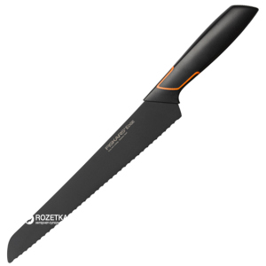 купити Кухонний ніж Fiskars Edge для хліба 23 см Black (1003093)