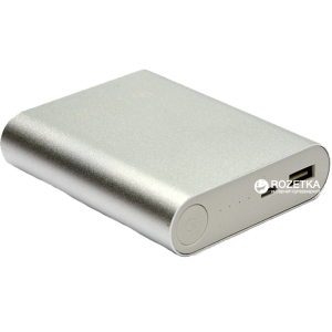 УМБ PowerPlant 10400 mAh Silver (PPLA9113) ТОП в Днепре