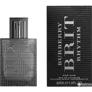 Туалетная вода для мужчин Burberry Вrit Rhythm for Men 30 мл (5045410636413/3614226905048) ТОП в Днепре