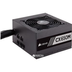 Corsair CX650M 650W (CP-9020103-EU) краща модель в Дніпрі