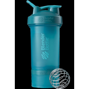 Шейкер BlenderBottle ProStak с шариком 650 мл Голубой (PS 22oz Teal) ТОП в Днепре