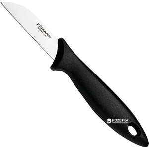 Кухонний ніж Fiskars Essential для чищення овочів 7 см Black (1023780) ТОП в Дніпрі