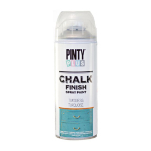 хороша модель Фарба-аерозоль на водній основі PINTYPLUS Chalk-finish 400мл бірюза світла (8429576231403)