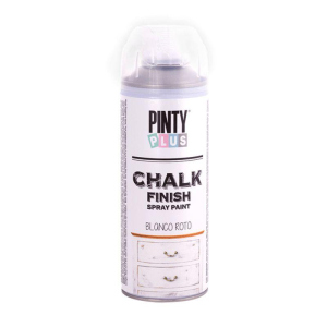 Фарба-аерозоль на водній основі PINTYPLUS Chalk-finish 400мл сірий (8429576230406) в Дніпрі