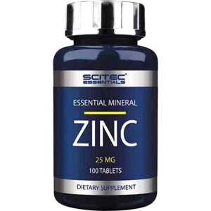 Витамины Scitec Nutrition Zinc 25 мг 100 капсул (5999100018761)