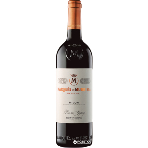 Вино Marques de Murrieta Reserva DOC Rioja красное сухое 0.75 л 14% (8411509132109) лучшая модель в Днепре