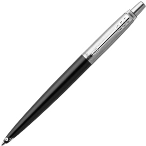 Ручка кулькова Parker Jotter 17 Bond Street Black CT BP Синя Чорний корпус (16 232) в Дніпрі