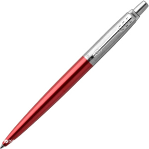 Ручка кулькова Parker Jotter 17 Kensington Red CT BP Синя Червоний корпус (16 432) надійний