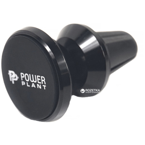 Автотримач для телефону PowerPlant Air Vent Black (CA910571)