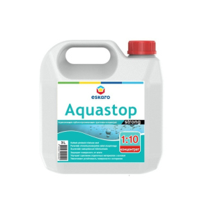 Грунтовка-концентрат ESKARO AQUASTOP STRONG вологоізоляційна 3л в Дніпрі